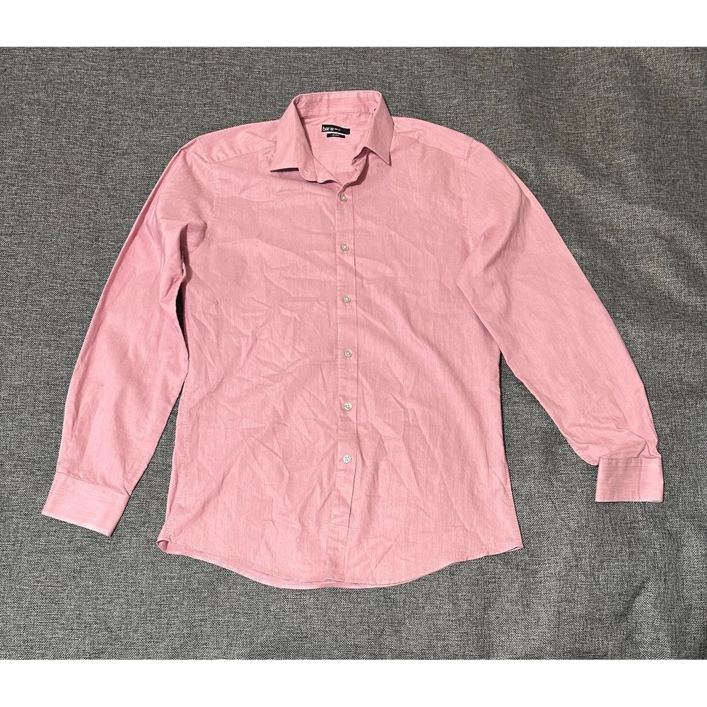 Bar 3 Slim Fit Men's M 15-15‎ 1/2 34-35 Long Sleeve Shirt
